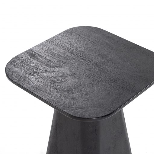 Bijzettafel Aron vierkant-Zwart - Afbeelding 4