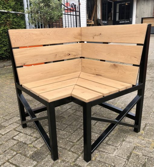 Terrasbank Karel eiken - Afbeelding 4