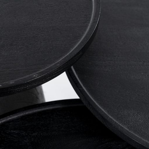 Salontafel Ron 80x32 - zwart - Afbeelding 3