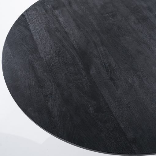Eettafel Aron rond 130 - zwart - Afbeelding 3
