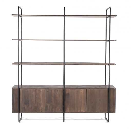Wandkast James-Bruin - Afbeelding 7