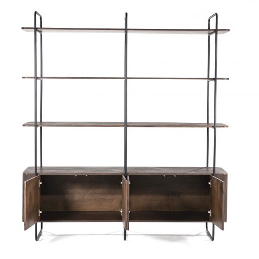 Wandkast James-Bruin - Afbeelding 6