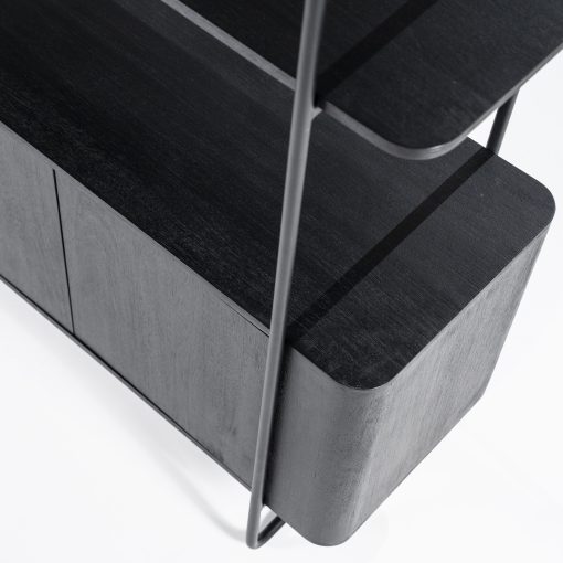 Wandkast James-Zwart - Afbeelding 5