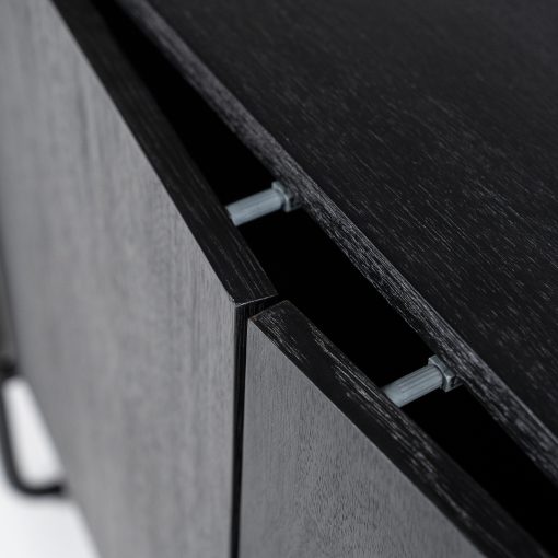 Wandkast James-Zwart - Afbeelding 6