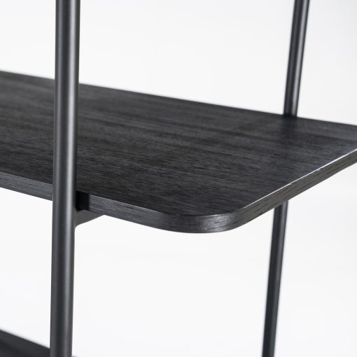 Wandkast James-Zwart - Afbeelding 2