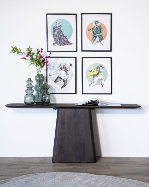 Sidetable Aron 180x40 – bruin