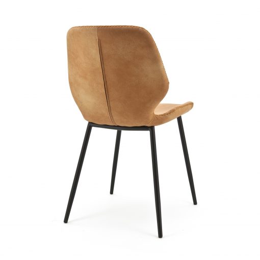 Stoel Seashell - Cognac - Afbeelding 2