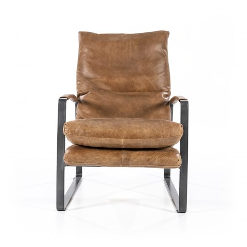 Fauteuil Lex - cognac vintage leer - Afbeelding 2