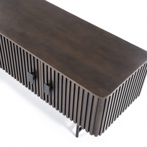 TV meubel Remi 4-drs - bruin - Afbeelding 3