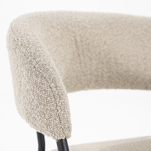 Stoel Luka - taupe Copenhagen - Afbeelding 3