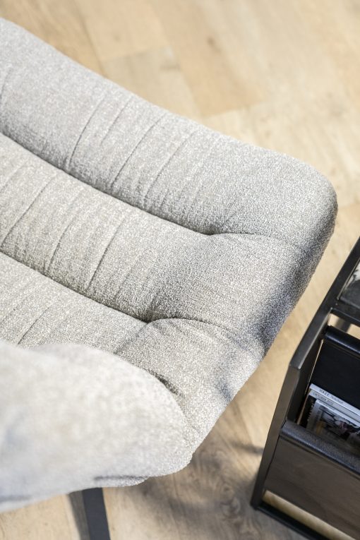 Fauteuil Danica - licht grijs Baquer - Afbeelding 2