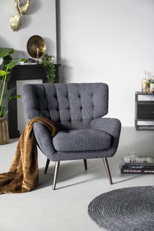 Fauteuil Peter - antraciet sfinx - Afbeelding 2