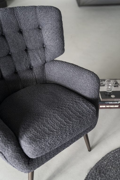 Fauteuil Peter - antraciet sfinx - Afbeelding 3
