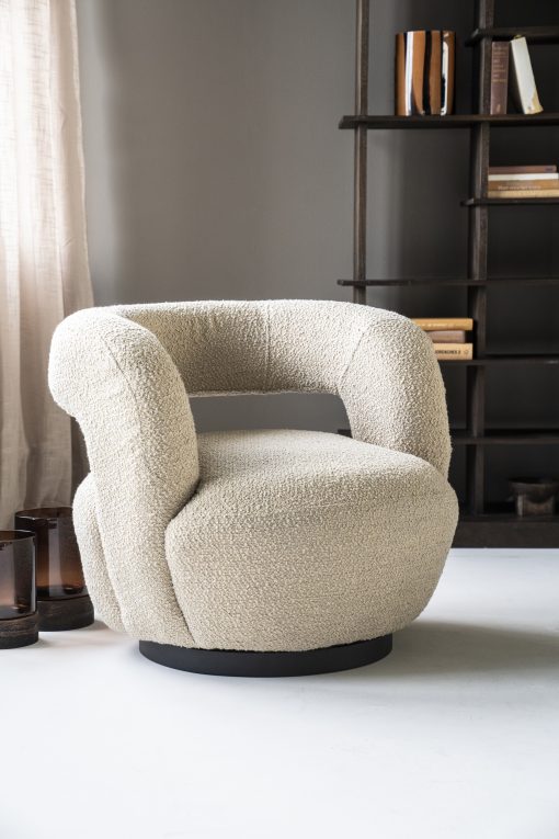 Fauteuil Sharon - zand Spark
