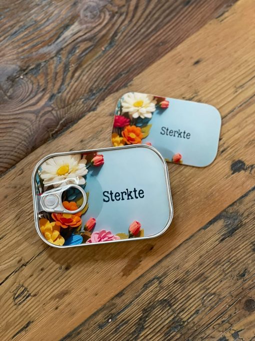 Blikjes post sterkte