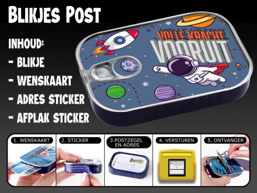 Blikjes post volle kracht vooruit - Afbeelding 2