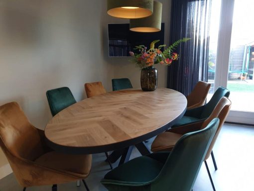 Ovale tafel Wes - Afbeelding 6