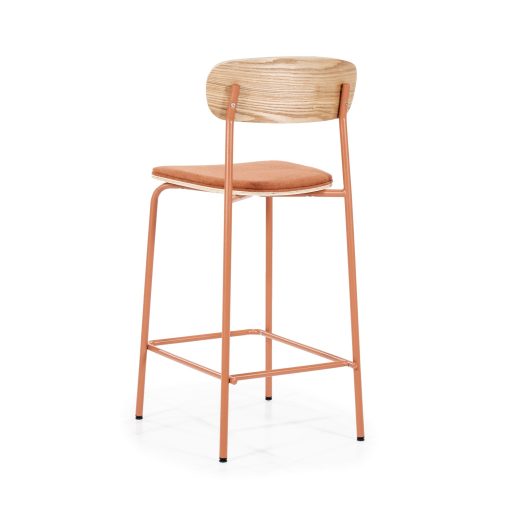 Barstoel Skola - terracotta - Afbeelding 4