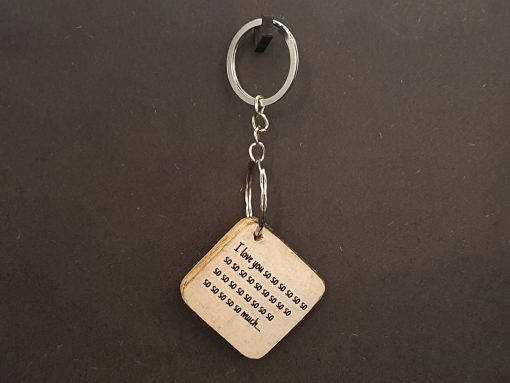 Sleutelhanger  I love you so much