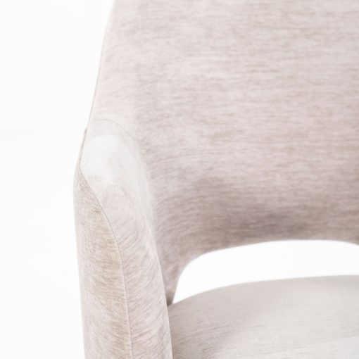 Stoel Esmee met arml. - beige Mellow - Afbeelding 3