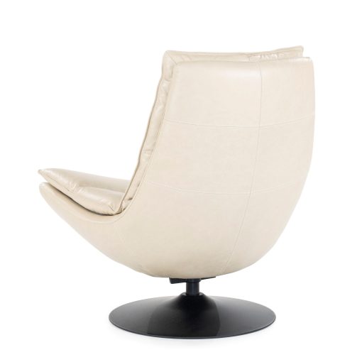 Fauteuil Sven - beige boho leder - Afbeelding 12