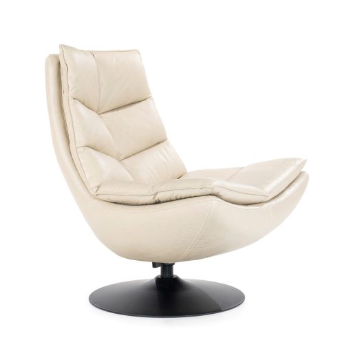 Fauteuil Sven - beige boho leder - Afbeelding 10