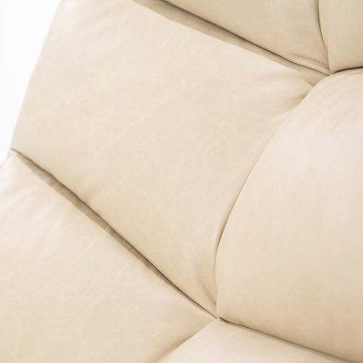 Fauteuil Sven - beige boho leder - Afbeelding 5