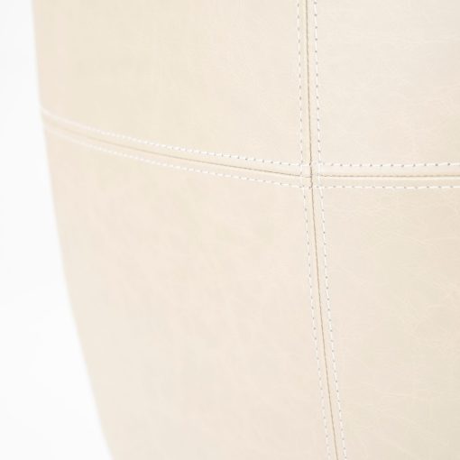 Fauteuil Sven - beige boho leder - Afbeelding 4