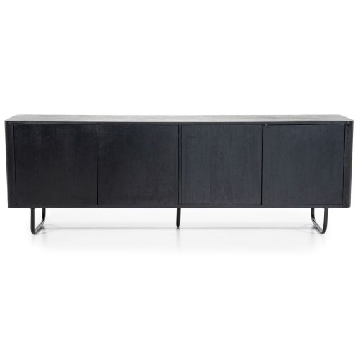 TV meubel James - zwart - Afbeelding 4
