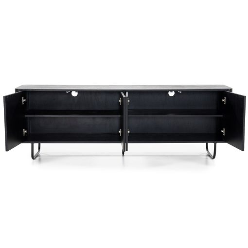 TV meubel James - zwart - Afbeelding 3