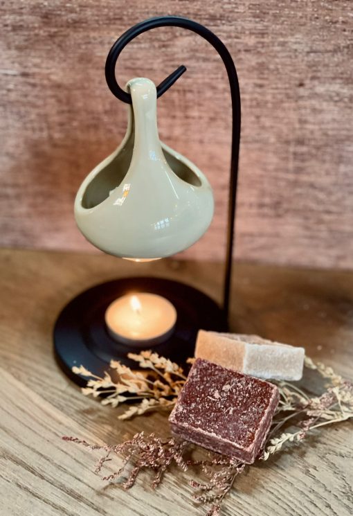 Geurbrander Creme/Zwart