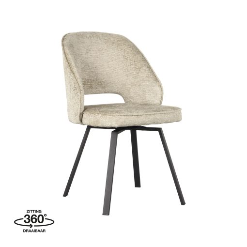 Stoel Lewis beige elegance