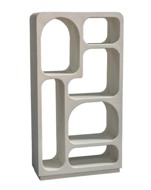 Wandkast organisch wit