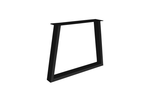 Trapezium metaal 10x4cm