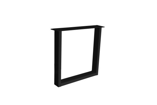 U60-poot metaal 10x4cm