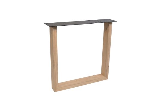 U-poot eikenhout 10x4cm