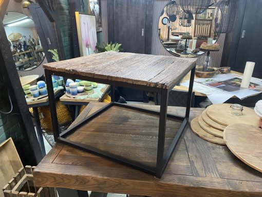 Salon/Bijzet tafel vierkant Henk - Afbeelding 2