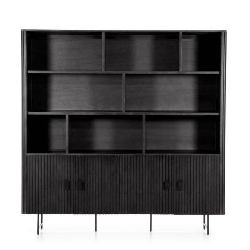 Wandkast Remi - zwart - Afbeelding 6
