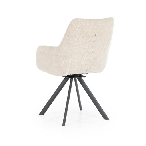 Stoel Bliss - taupe met armleuning - Afbeelding 2