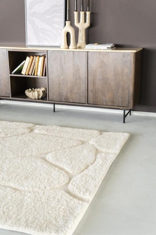 Vloerkleed Kala 160x230 cm - off white - Afbeelding 3