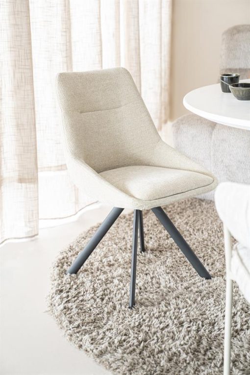 Stoel Bliss - beige - Afbeelding 4