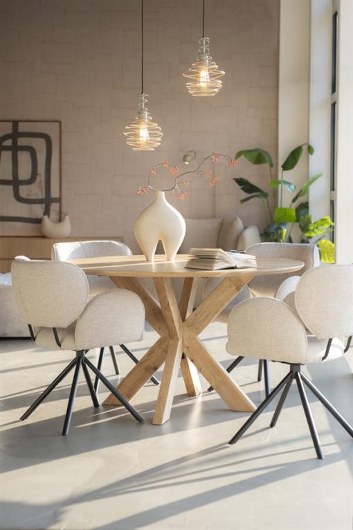 Eettafel Nikki - naturel - Afbeelding 4