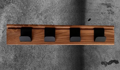 Kapstok Hooked metaal/hout - Afbeelding 3