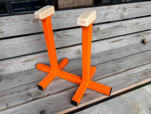 Acro turn oefen paaltjes dubbel Oranje