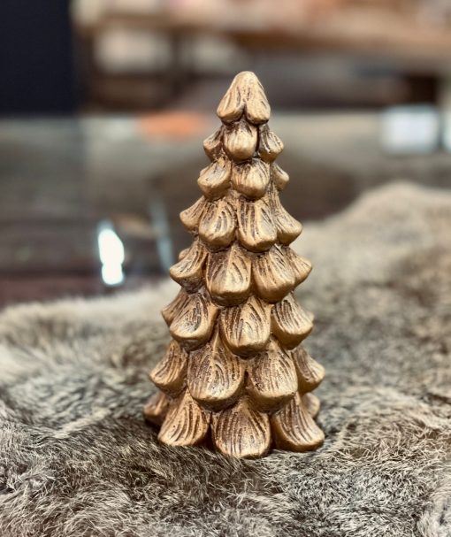 Stenen Kerstboom goud (Model A) - Afbeelding 3
