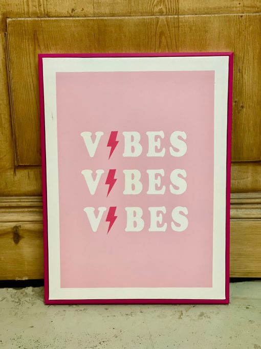 Poster in frame vibes