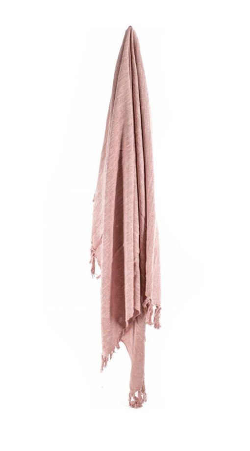 Plaid Cosy 150x200cm zacht roze