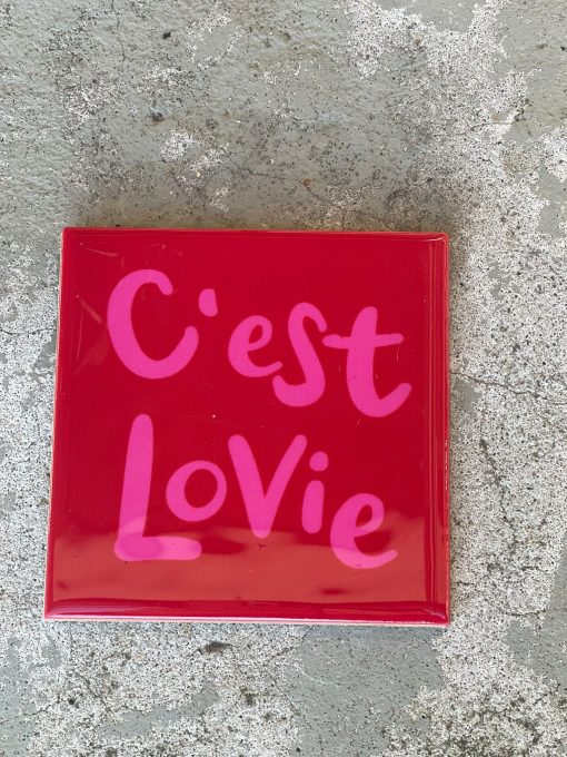 Tegeltje C'est lovie