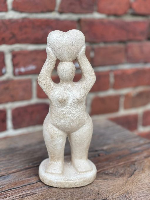 Aardewerk ornament liefde | decoratiebeeld liefde