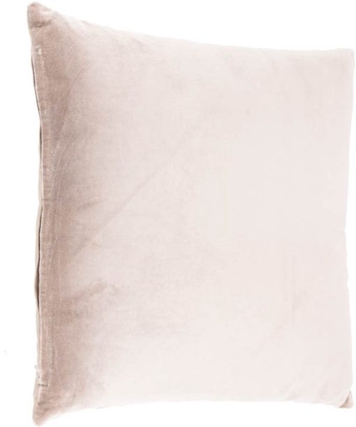 Kussen velours rose | sierkussen roze 45x45cm
